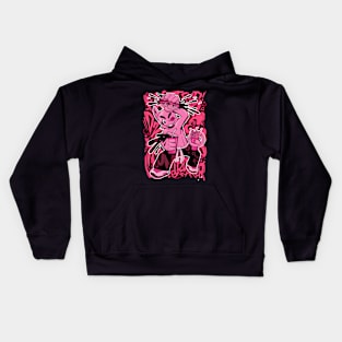 Fast Food Combo Breaker (hot pink) Kids Hoodie